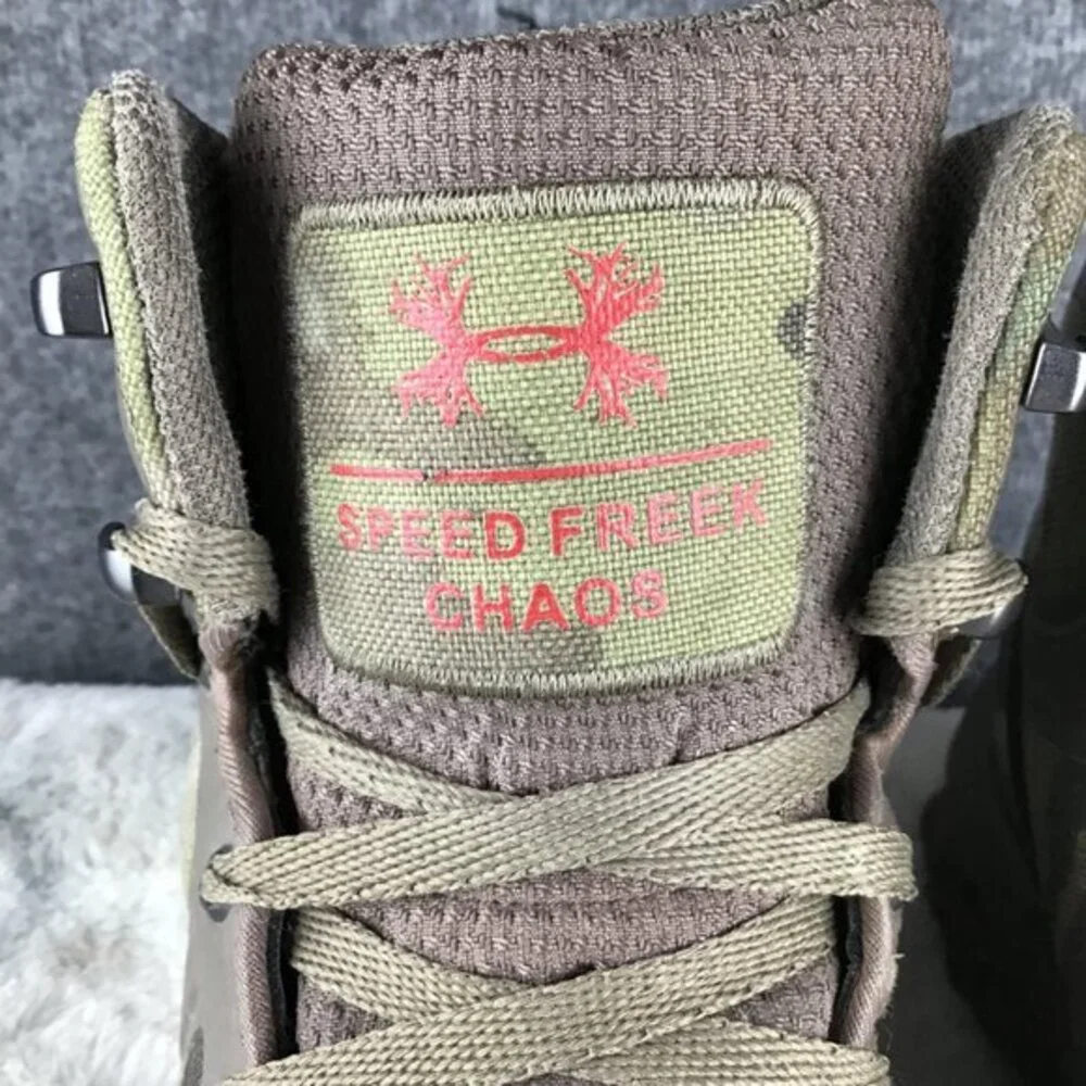 Under Armour Speed Freek Chaos Camo Goretex Hiking Boots‎ Size 10